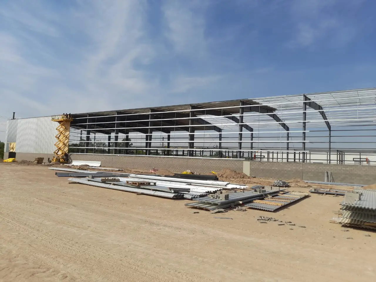 Montaje industrial realizado por Ecoingeniería